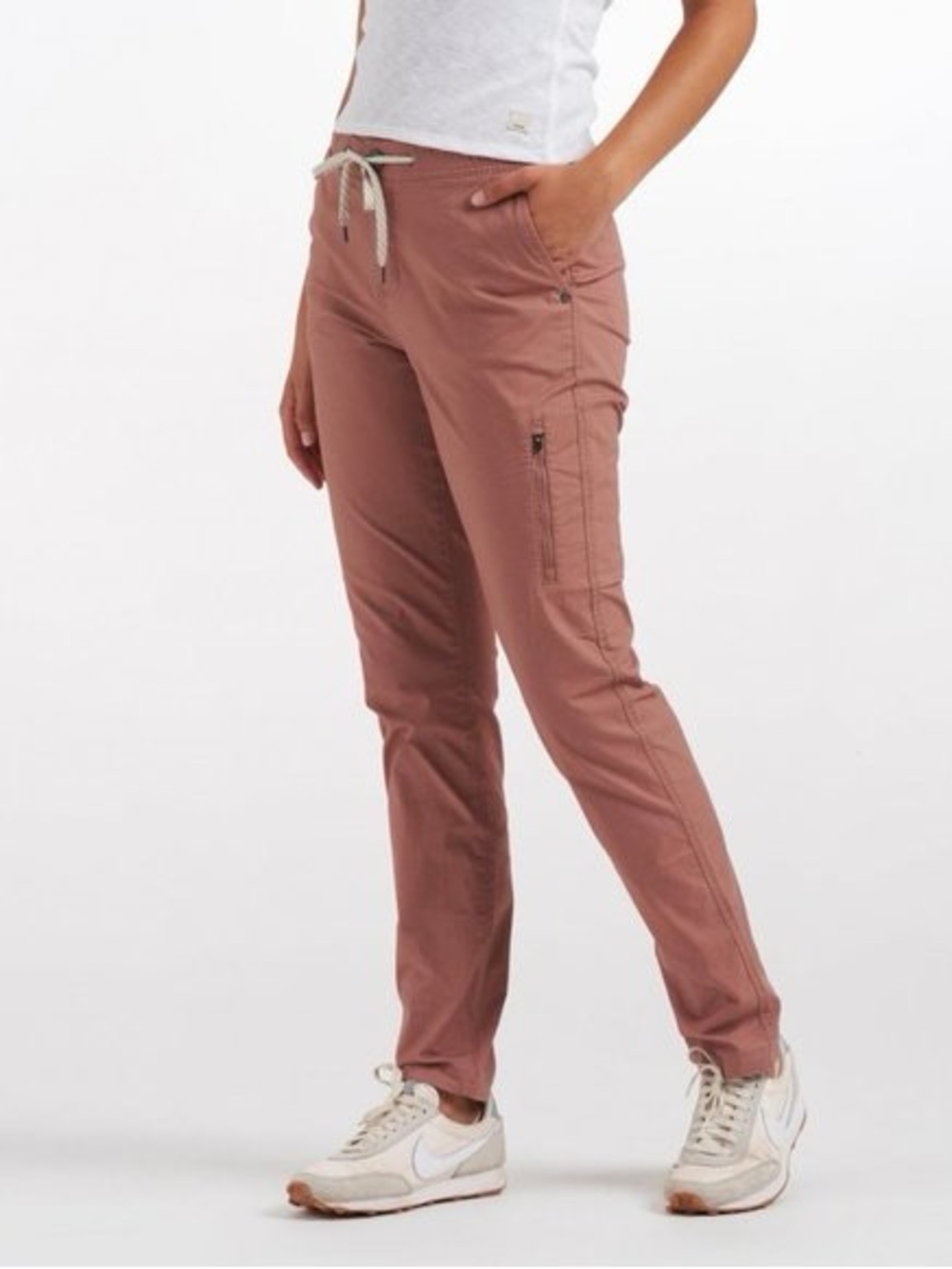 Vuori Ripstop Pant Size S Mauve Pink Cargo Travel Athletic Casual Hiking